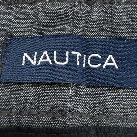 Nautica White Flat Front Shorts plus size 52W - Picture 6 of 7